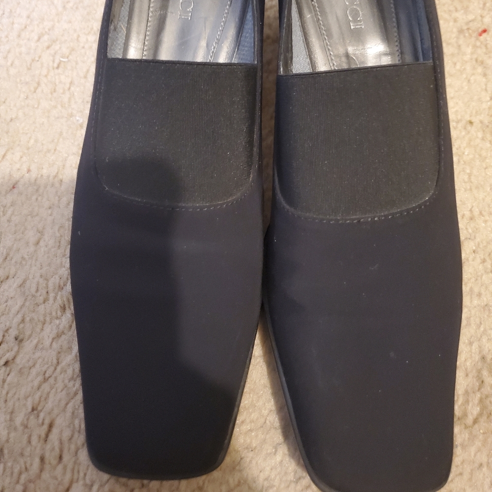 Sesto Meucci Stretch Square Toe Shoes